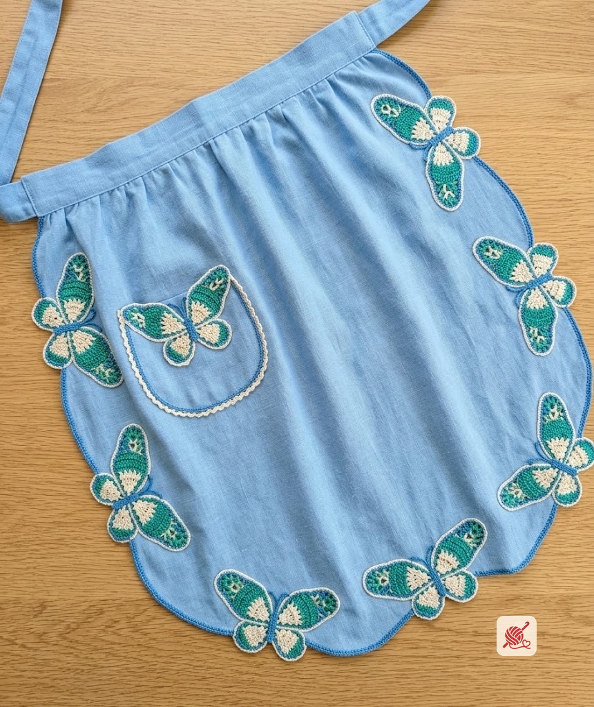 Butterfly Apron Pattern #3