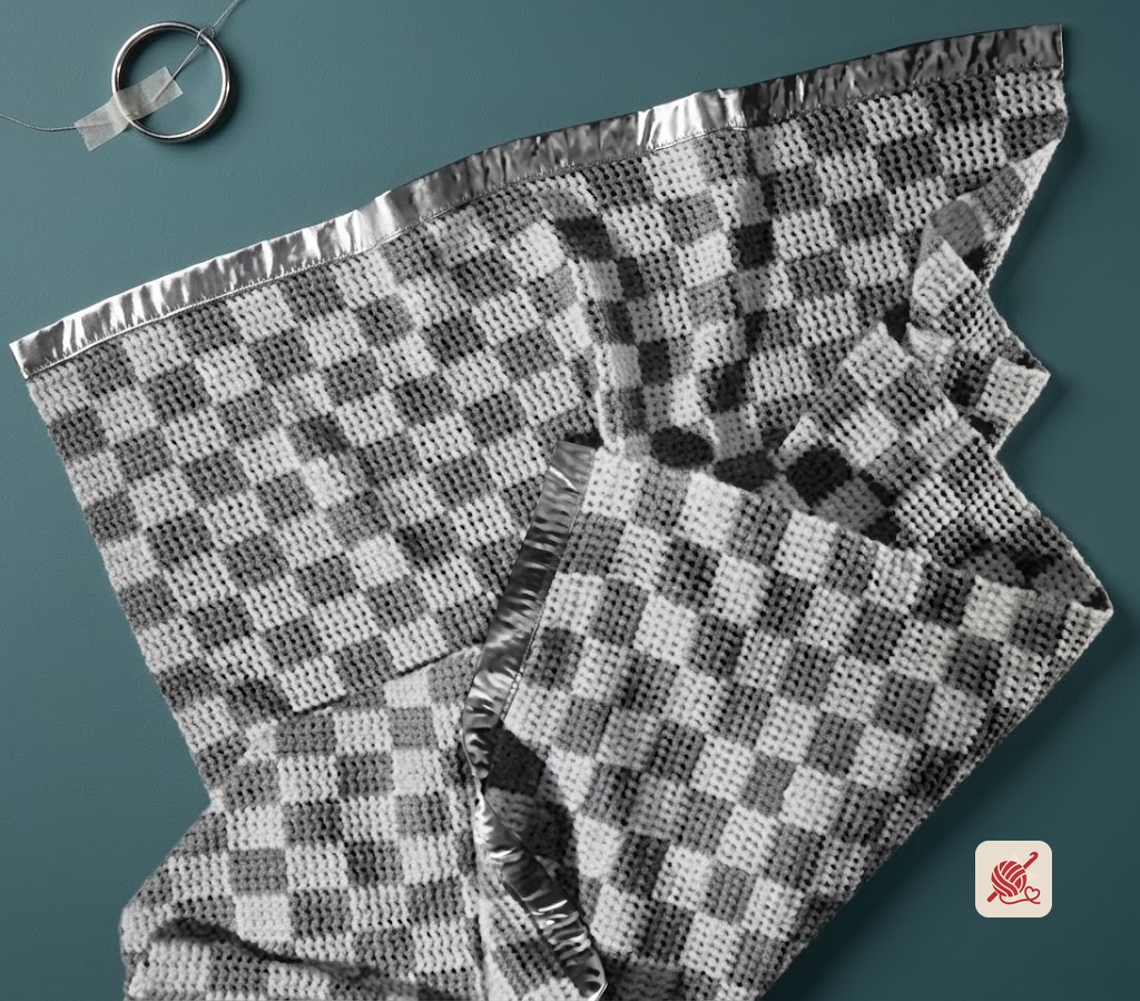 Checker Blanket Pattern #5044