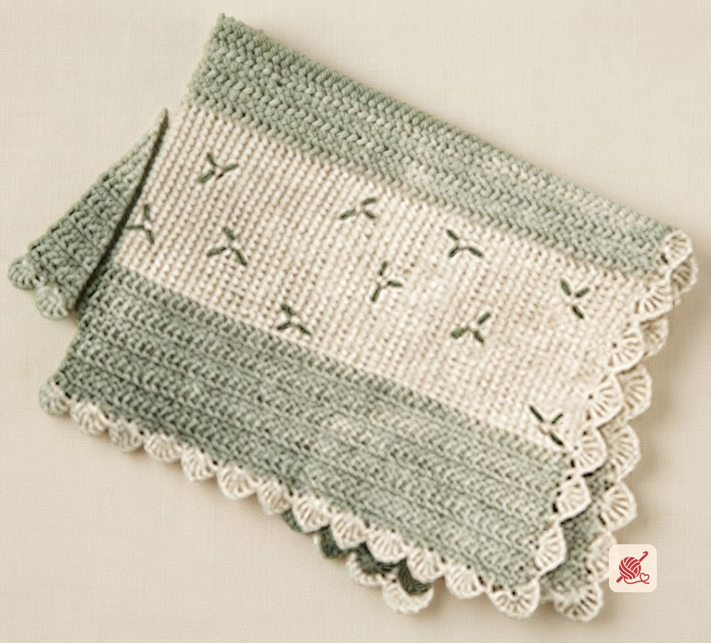 Crocheted Baby Afghan Pattern