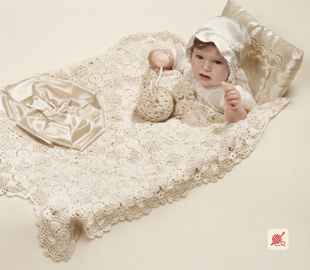 Crocheted Carriage Cover Pattern #621