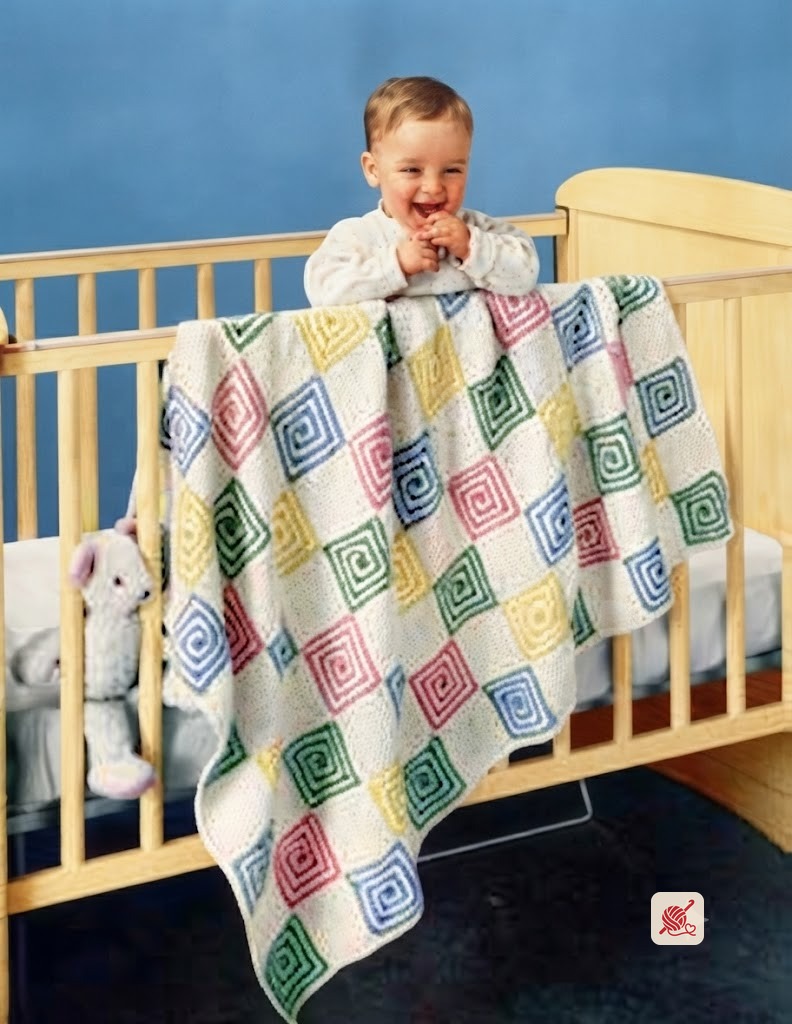 Sugar 'n Spice Baby Blanket Pattern