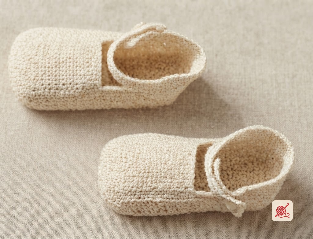 Crocheted Bootees Pattern #5010