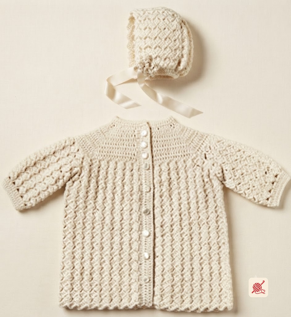 Infant's Coat and Bonnet Pattern