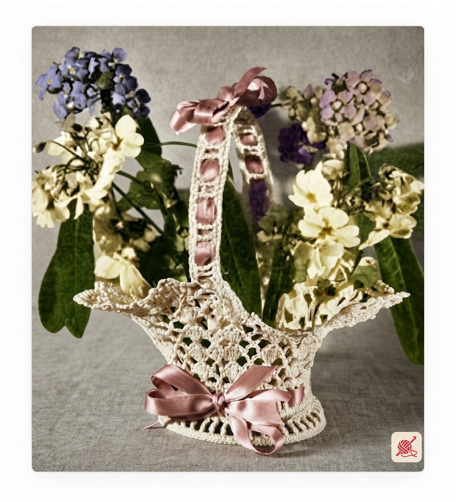 Flower Basket Pattern #4032