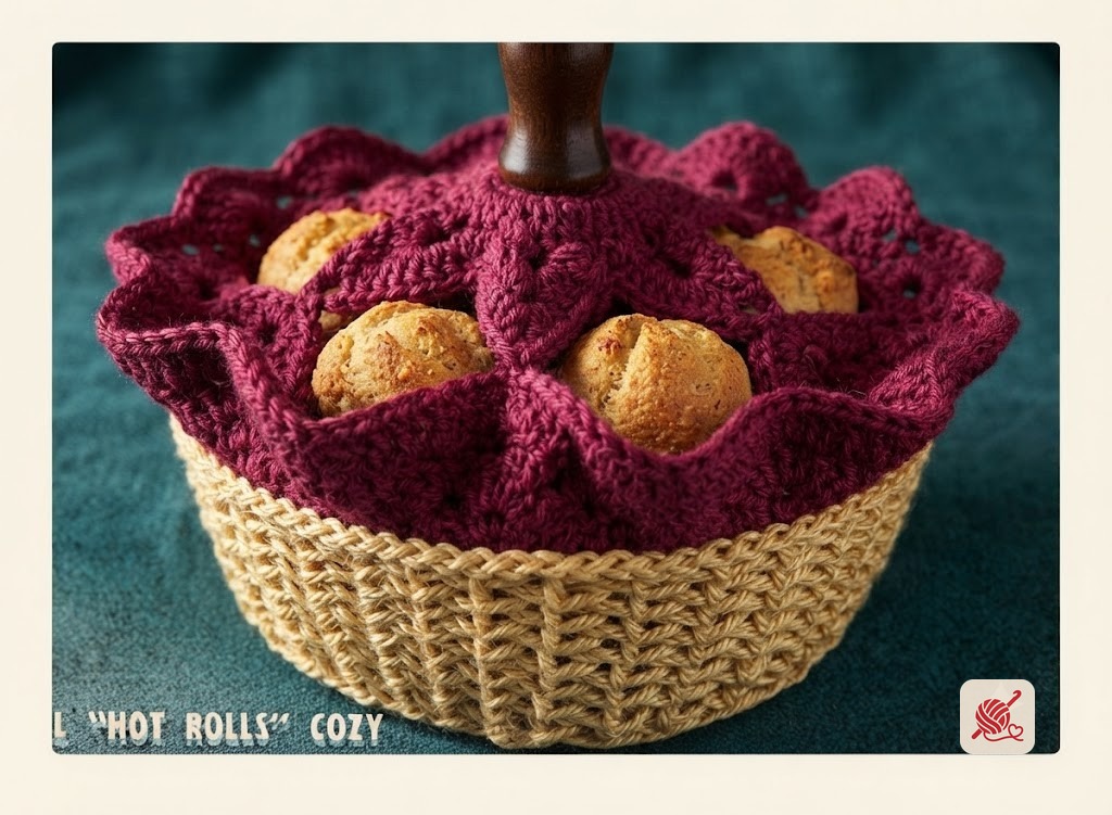 Hot Rolls Cozy Pattern #7117-A
