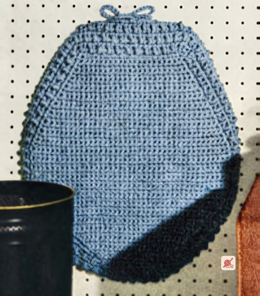 Aqua Toilet Seat Cover Pattern