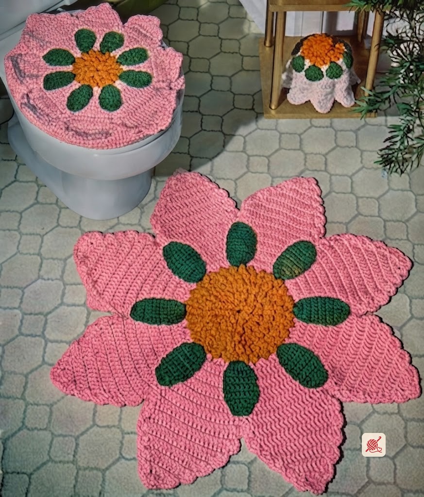 Bathroom Deluxe Set Pattern