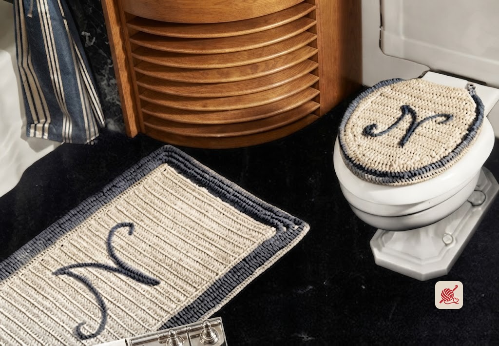 Bathroom Set Pattern #9274