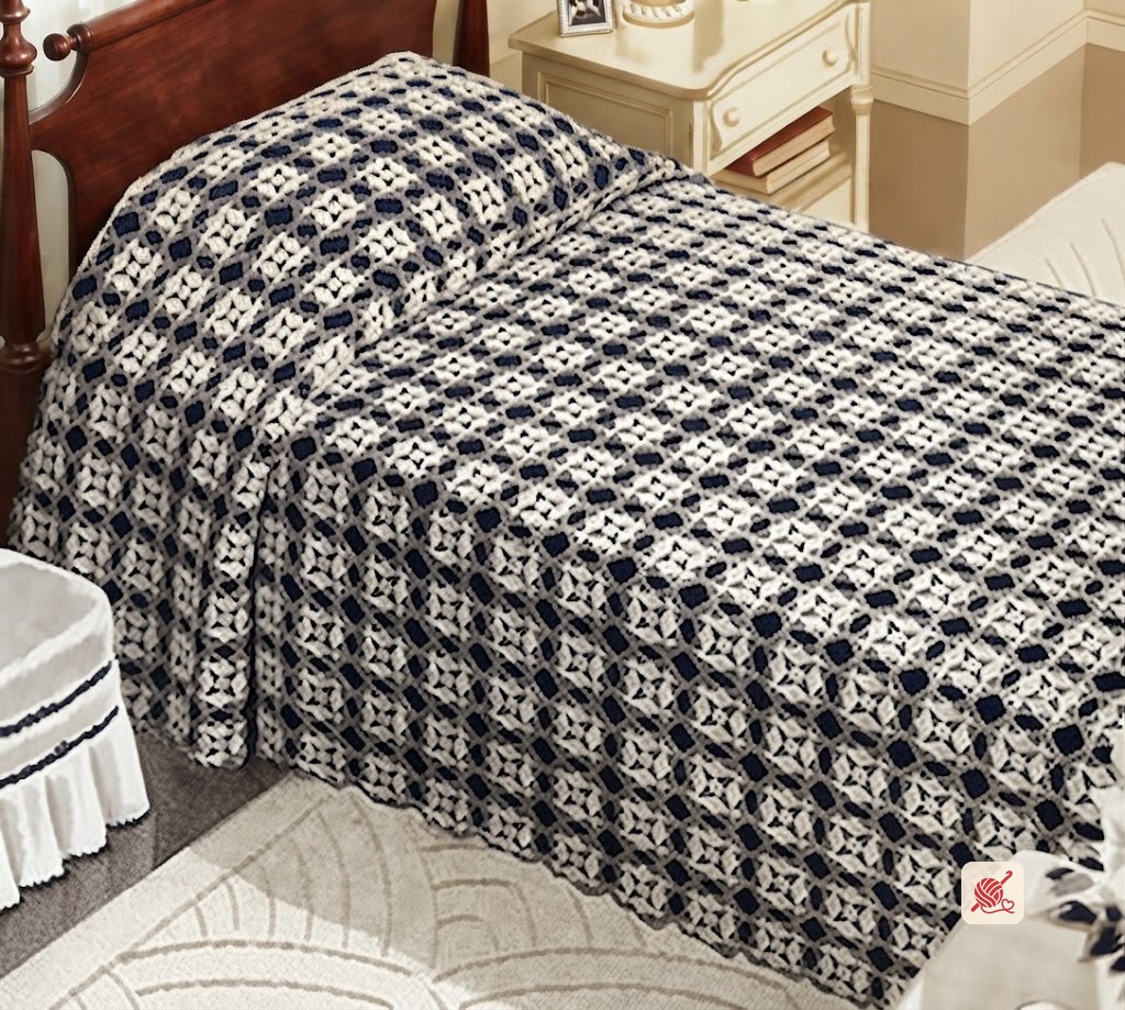 Crystal Web Bedspread Pattern #690