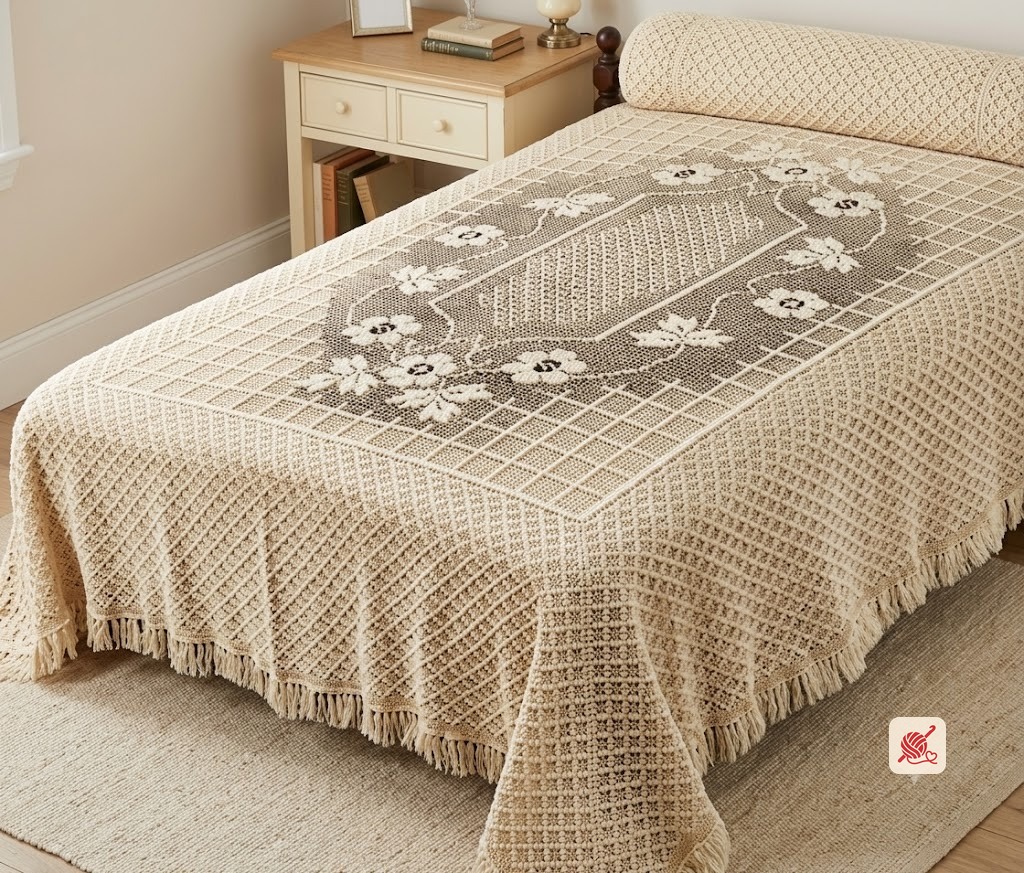Lovelace Bedspread Pattern #6019