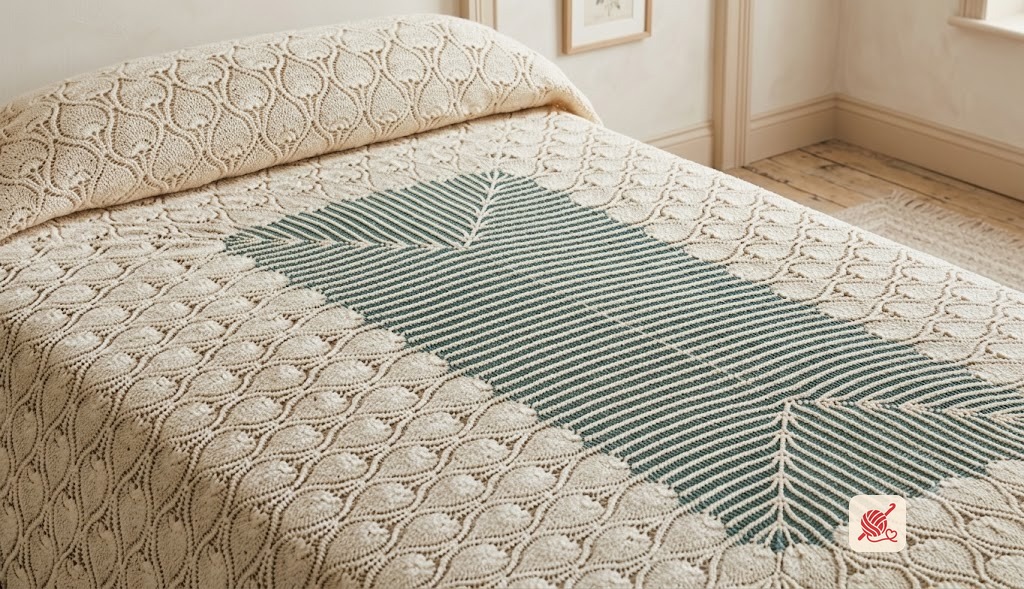 Pineapple Bedspread or Tablecloth Pattern #7650-A