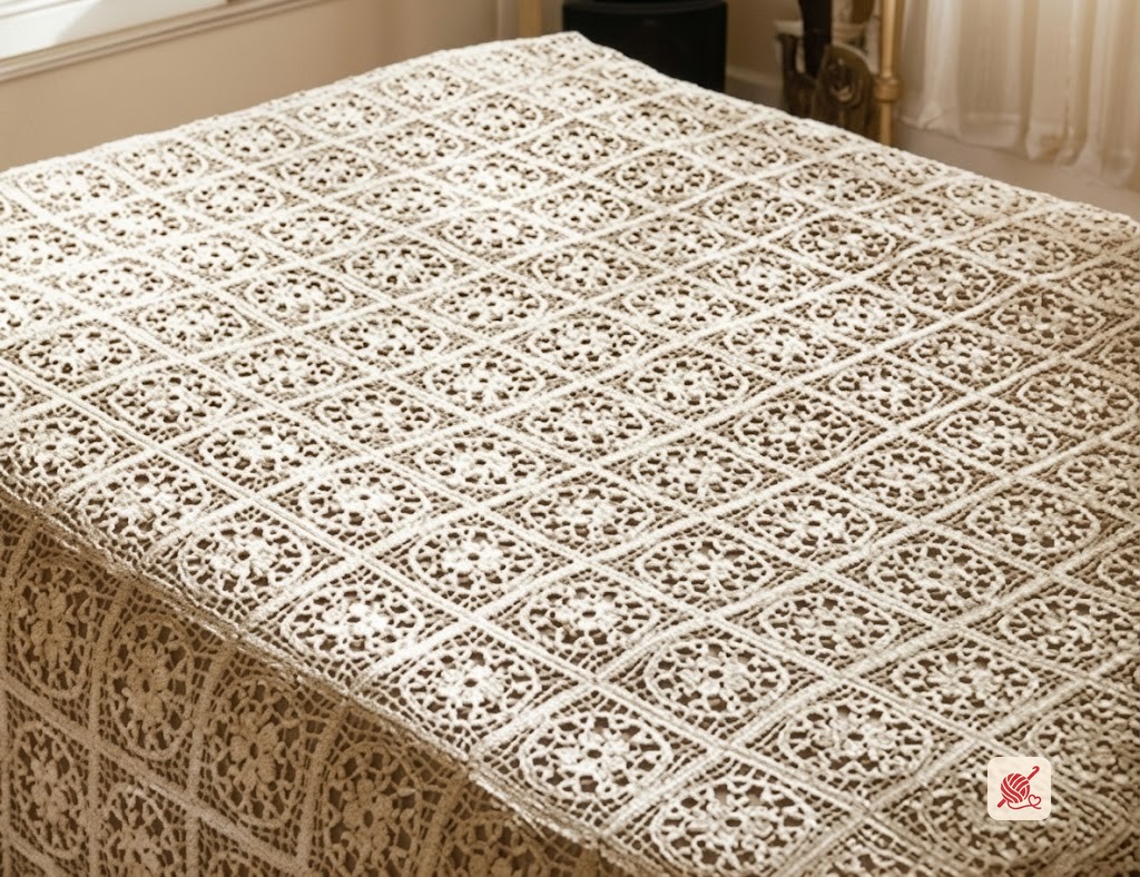 Prairie Flower Bedspread Pattern #6036