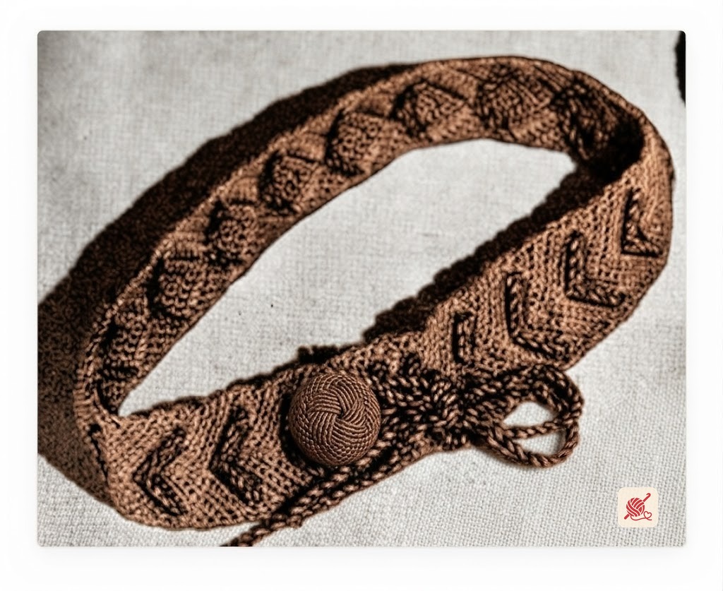 Crocheted Belt Pattern #2275