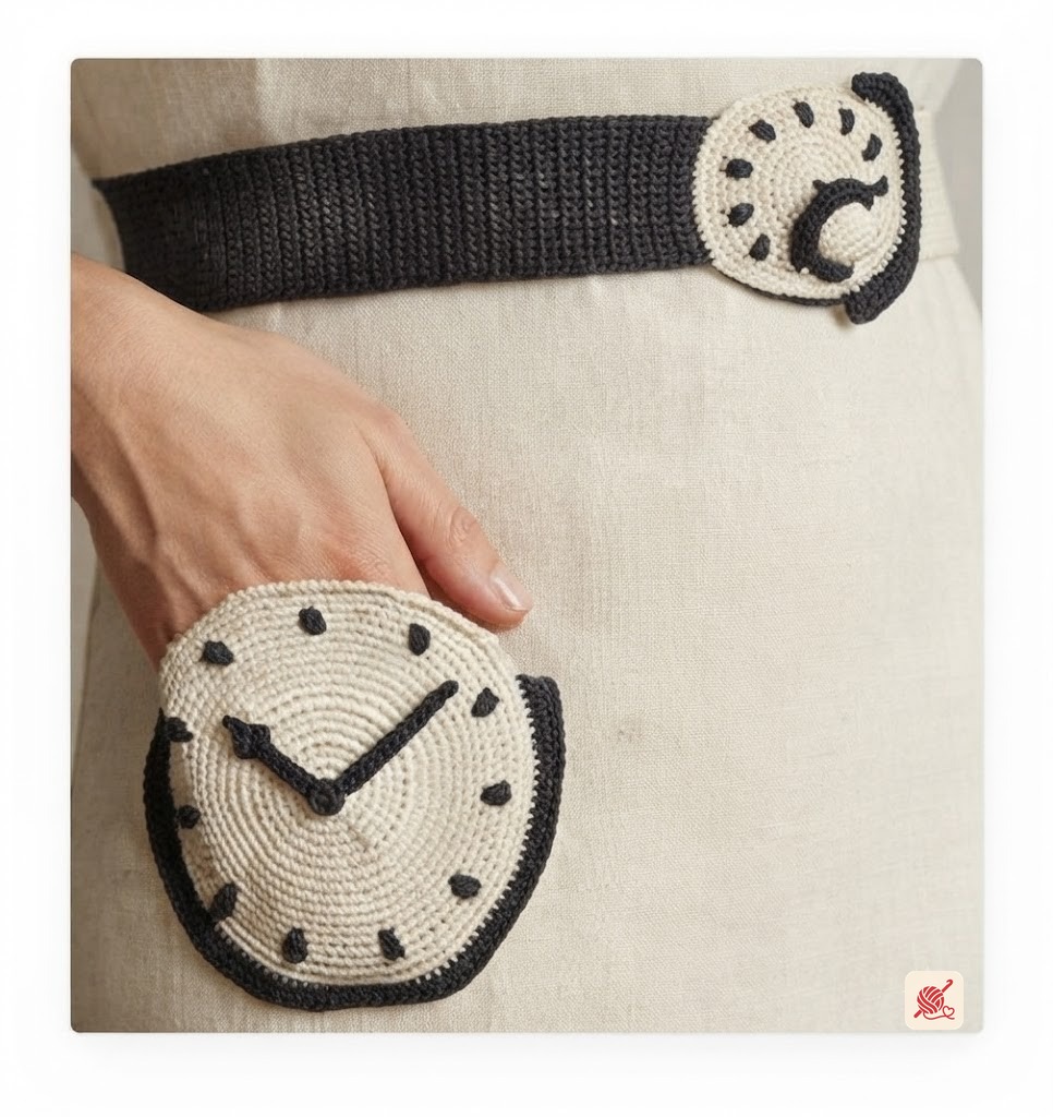 Acorn Belt and Pocket Set Pattern #2095