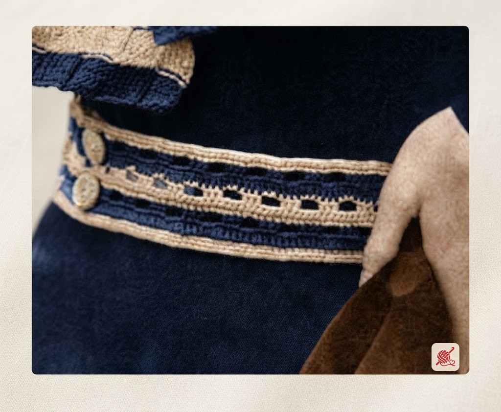 Crocheted Sport Belt Pattern #264