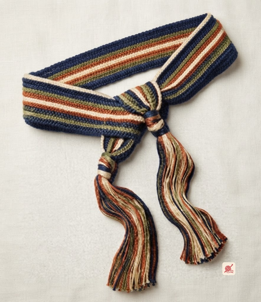 Peasant Stripe Belt Pattern #2311