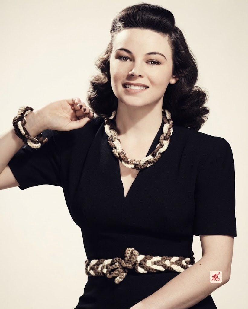 Ring Necklace, Bracelet & Belt Pattern #2106