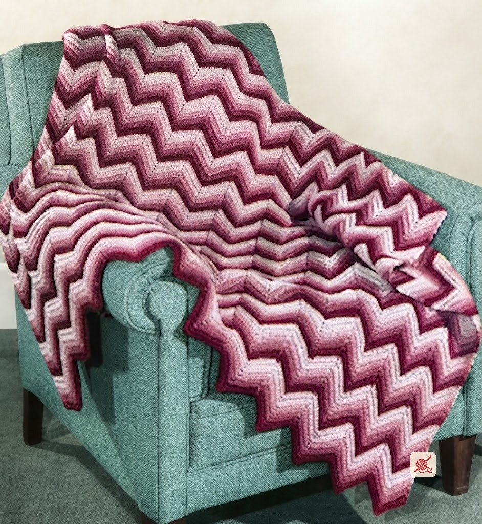 Chevron Afghan Pattern #6138