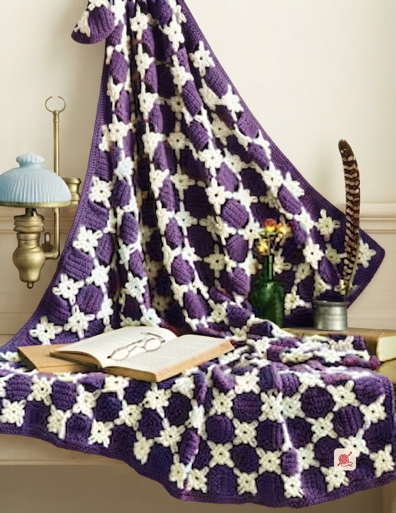 Daisy Afghan Pattern