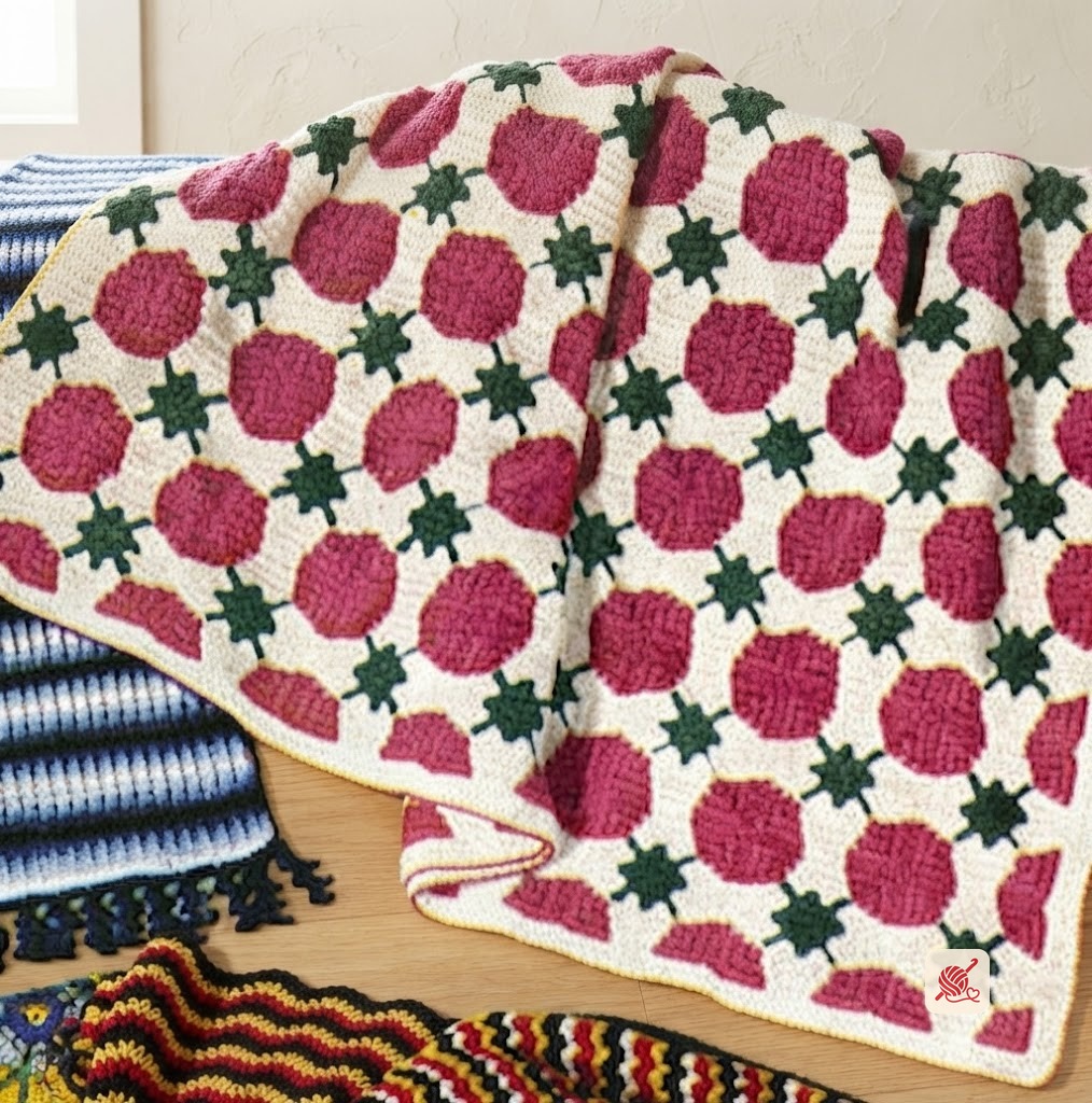Mardi Gras Afghan Pattern