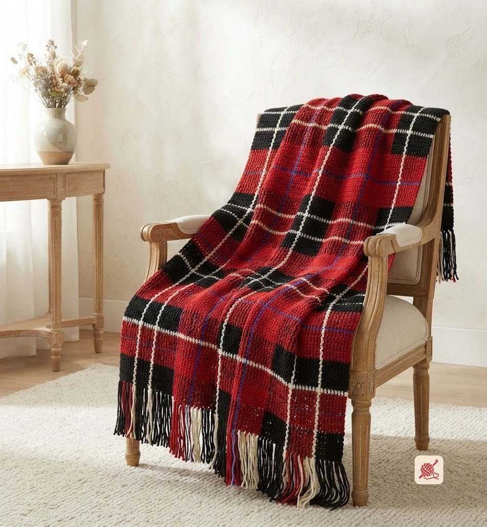 Ramsay Tartan Afghan Pattern
