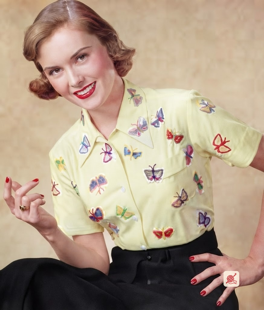 Butterfly Blouse Pattern #S-34