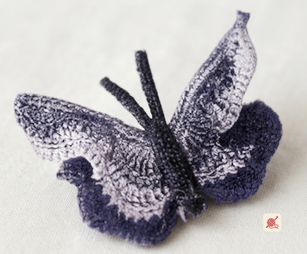 Butterfly Hair-Do Pattern #1163