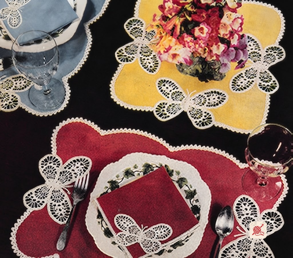 Butterfly Luncheon Set Pattern #15