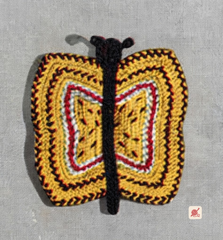Butterfly Pot Holder Pattern #S-510
