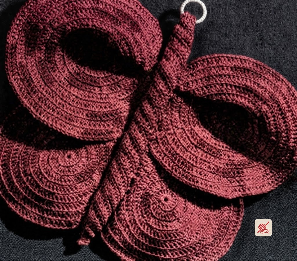 Butterfly Potholder Pattern #9351