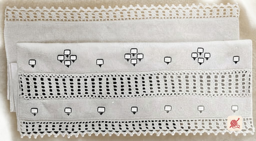 Towel Edging & Insertion Pattern #6960