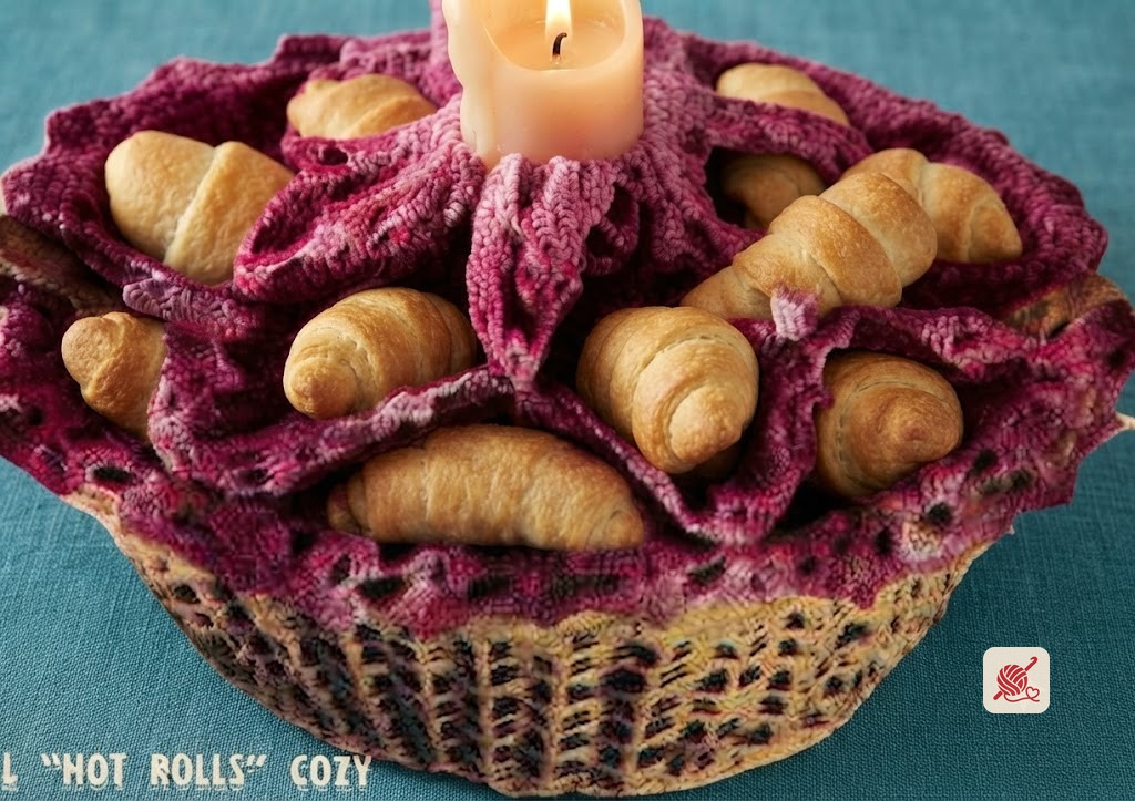Hot Rolls Cozy Pattern #7117-A