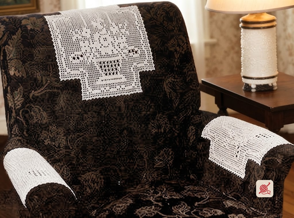 Basket Filet Chair Set Pattern #720