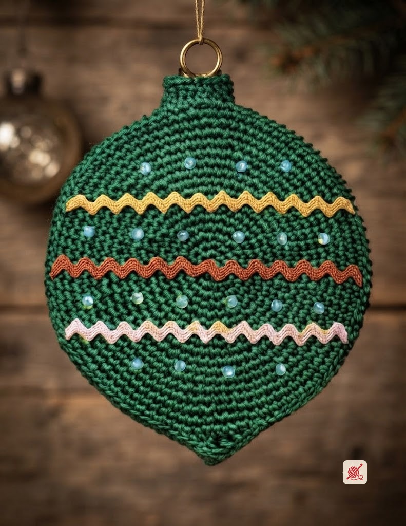 Christmas Ball Pot Holder Pattern #S-711