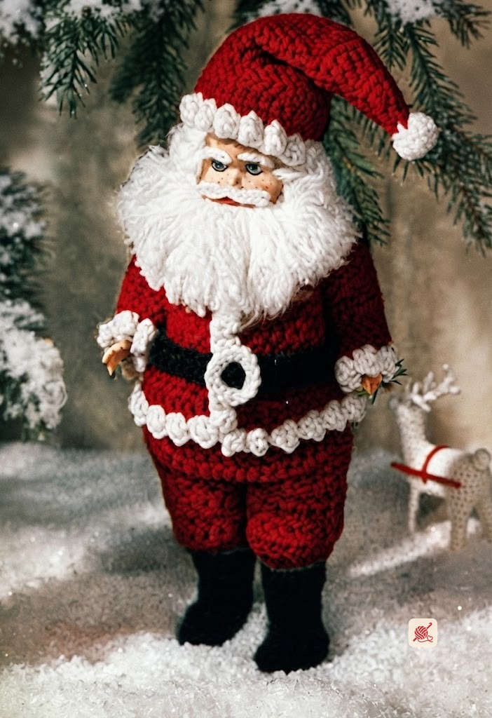 Mr. Santa Claus Doll Pattern