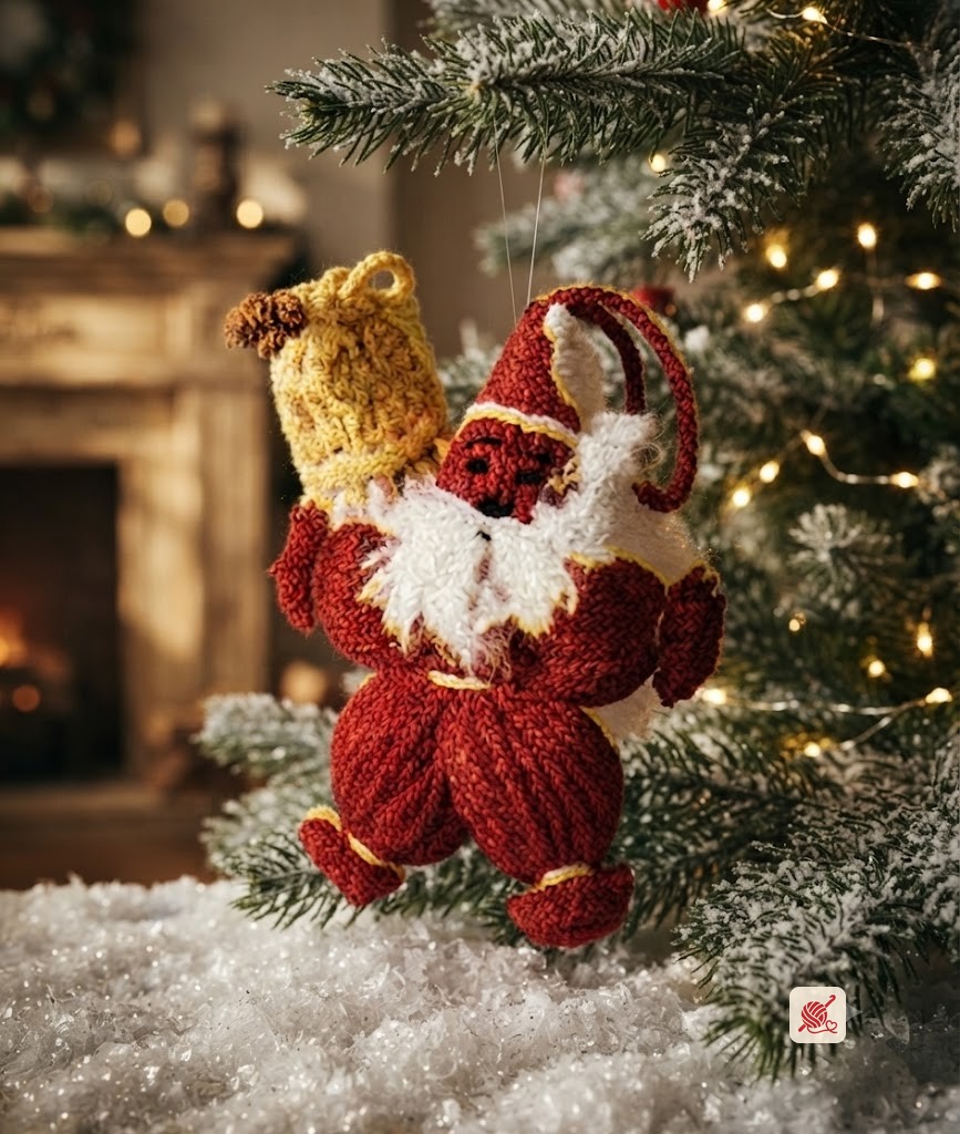 Santa Claus Ornament Pattern