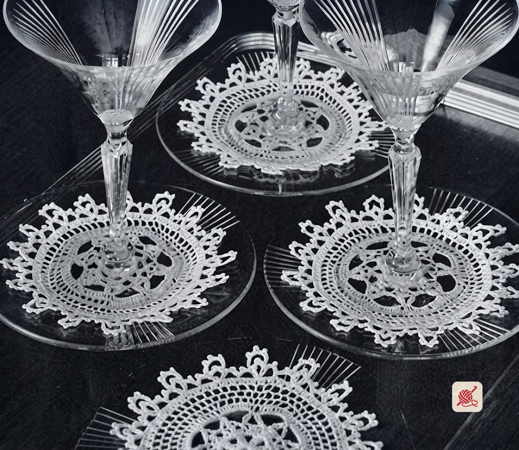 Chic Circles Coaster Pattern #7572