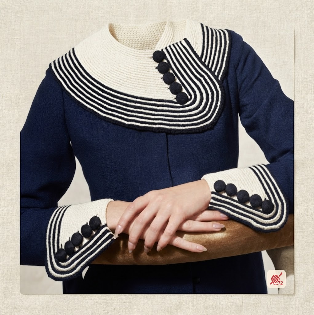 Collar and Cuffs Militaire Pattern #2120