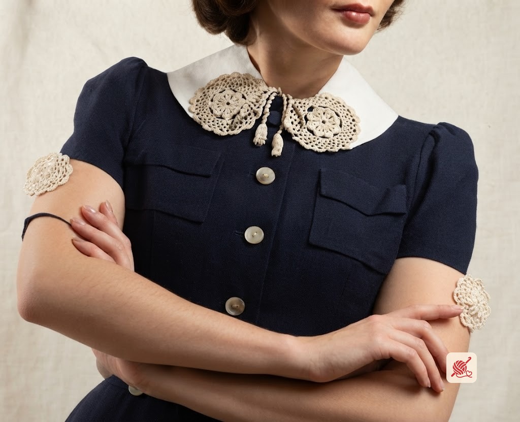 Spice Collar and Cuffs Pattern #2304