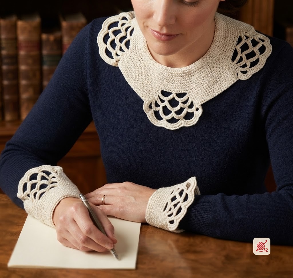 Cluny Collar and Cuffs Pattern #2121