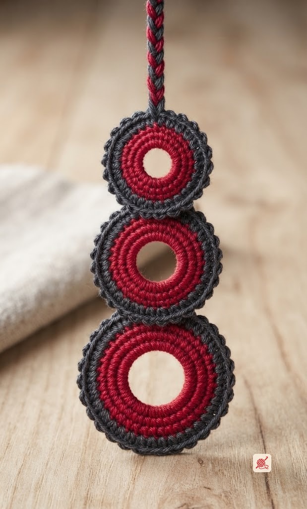 3-Ring Lamp Pull Pattern #S-504