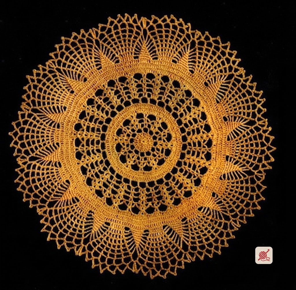 Gold Glory Doily Pattern