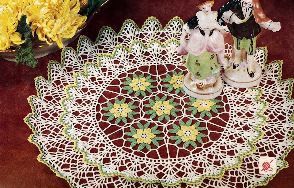 Scalloped Circles Doily Pattern #5