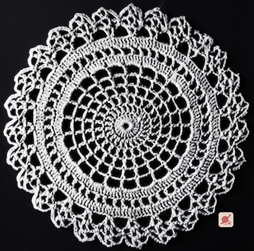 Spider Web Doily Pattern #761