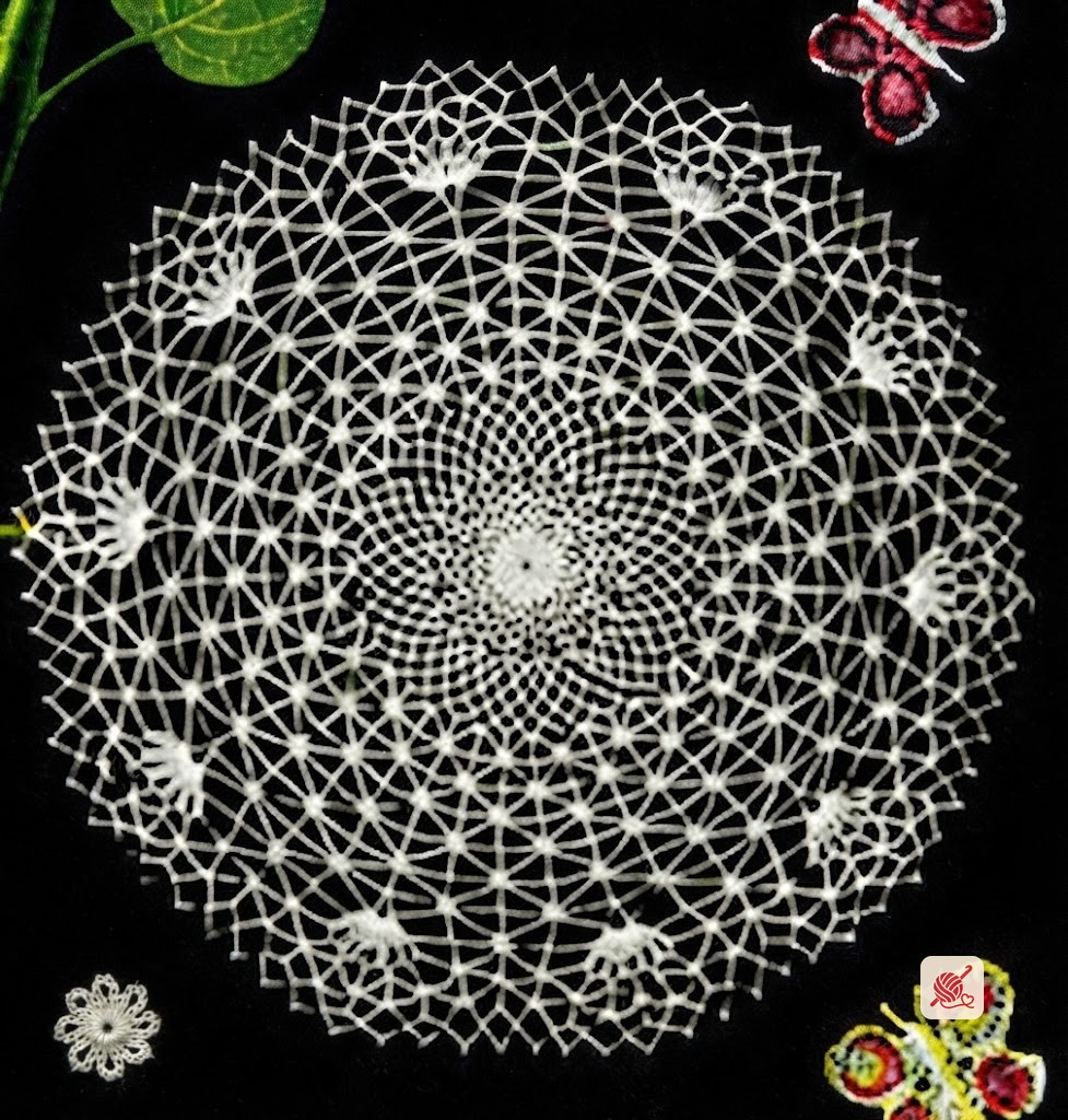 Spider Web Doily Pattern