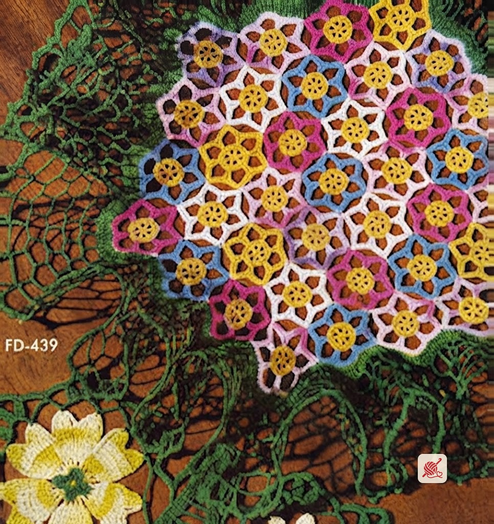 Sweet William Doily Pattern #FD-439