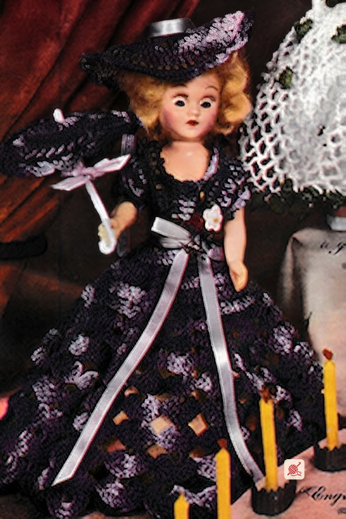 English Lavender Doll Pattern #7217