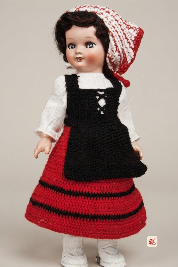Pays-Basque Doll Pattern