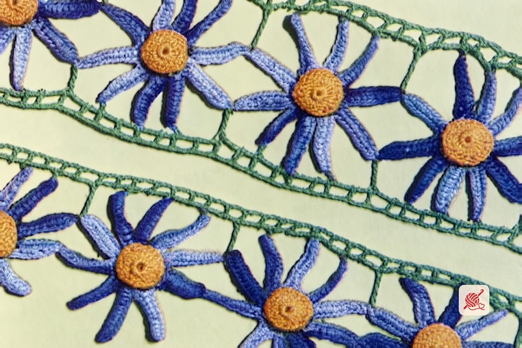 Aster Edging & Insertion Pattern #EI-287