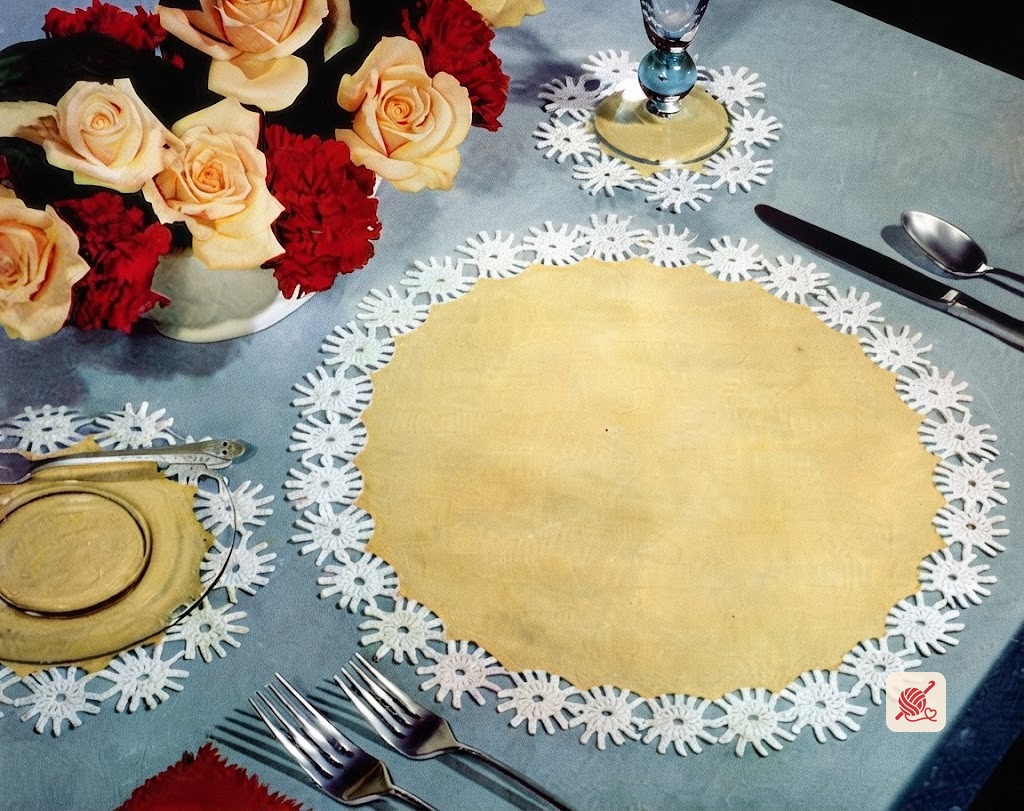 Daisy Luncheon Set Pattern #D-211